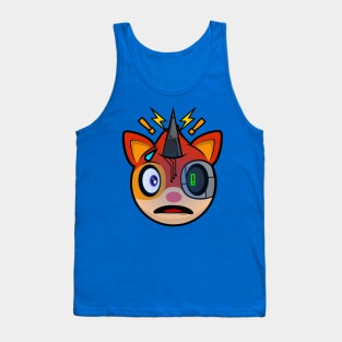 Shocked Cyborg Squirrel Oskar Tank Top